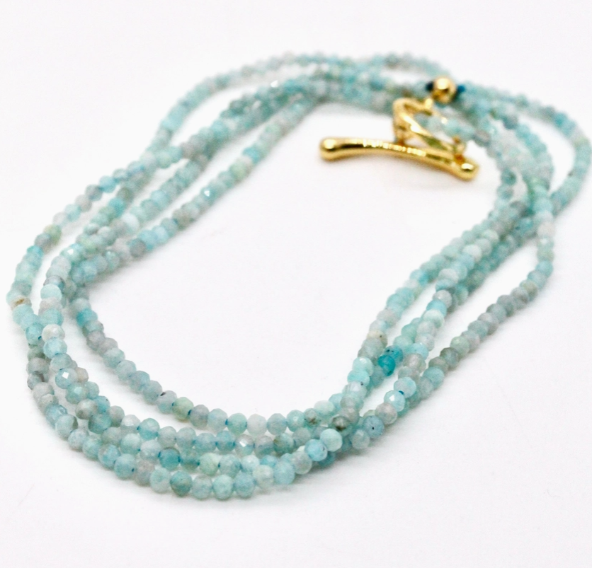 Mini Semi Precious Stone Necklace
