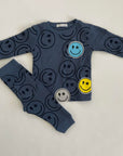Denim Drip Smilies Thermal Shirt & Pa NB