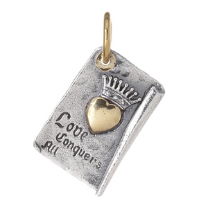 Love Conquers All Storybook Page Charm