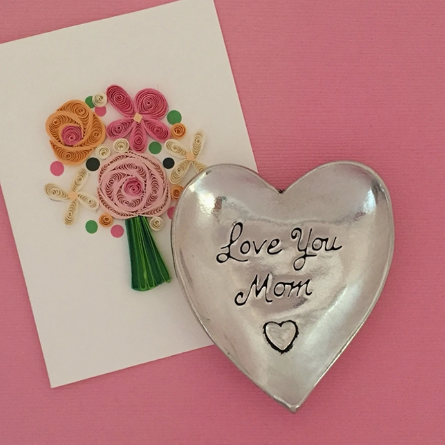 Love You Mom Charm Bowl