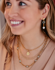 Asymmetrical Quartz Crystal Necklace