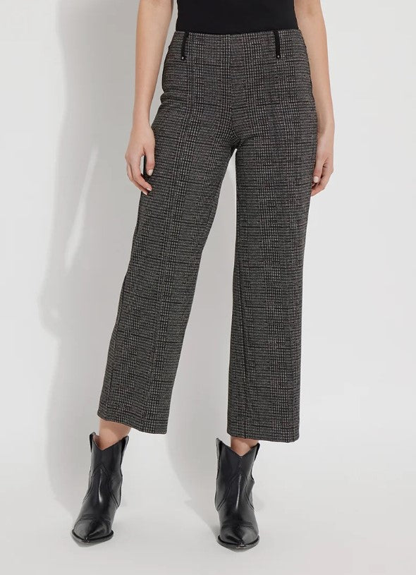 Livia Crop Pants Avenue Plaid