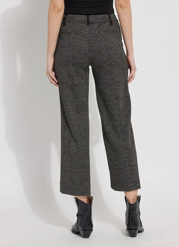Livia Crop Pants Avenue Plaid