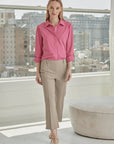 Amanda Bootcut Crop Pants