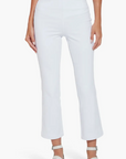 White Ankle Boot Pants