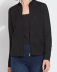 Reversible Cashmere Zip Up Cardigan