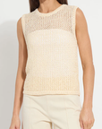 Avery Sequined Knit Shell