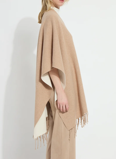 Basilia Double Face Reversible Wrap