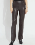 Ellie Textured Vegan Leather Pant