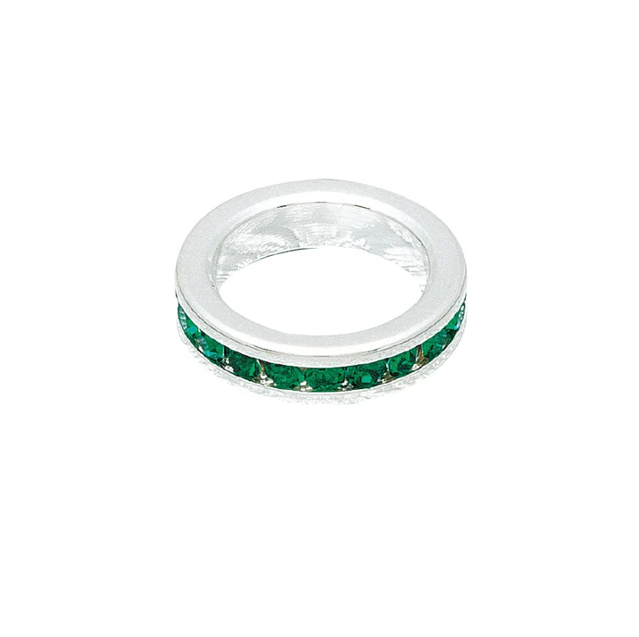 Birthstone Char May (Emerald) White Gold