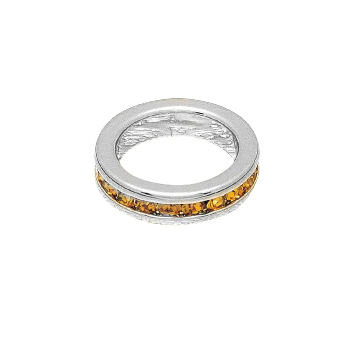 Birthstone C November (Topaz) White Gold