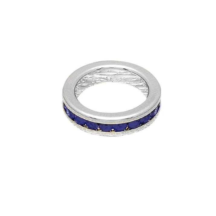 Birthsto September (Sapphire) White Gold