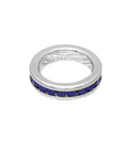 Birthsto September (Sapphire) White Gold