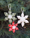 Snowflake Ornament Green