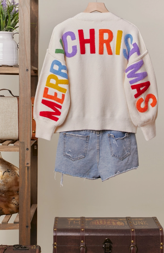 Ho Ho/Merry Xmas Sweater