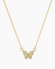 CZ Butterfly Necklace