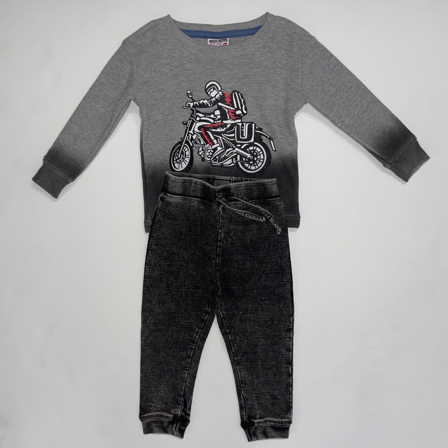 Motorcycle Long Sleeve w/ Jogger NB