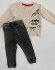 Thermal Dinosaur Shirt w/ Jogger 18M