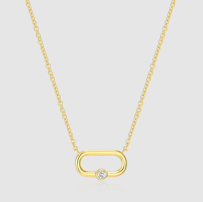 Oval Link Necklace