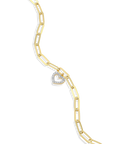 Paper Clip Heart Braclet