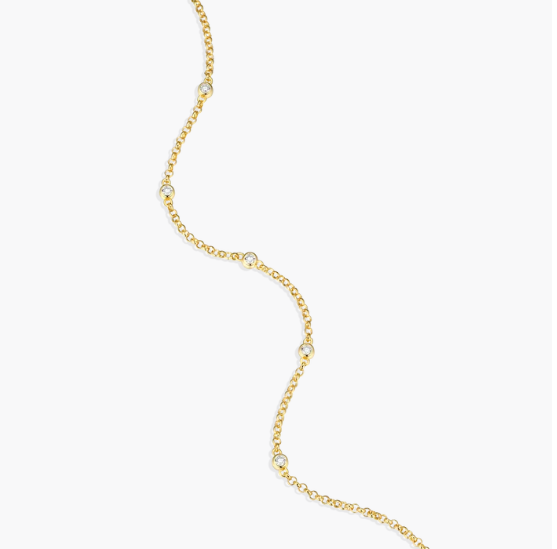 Bezel Station Bolo Bracelet
