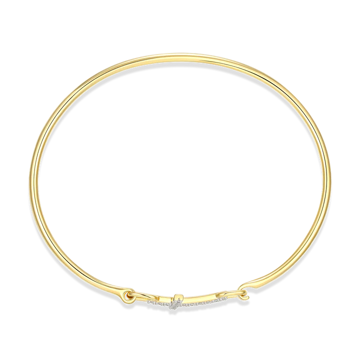 Gold Bang Diamond Cross