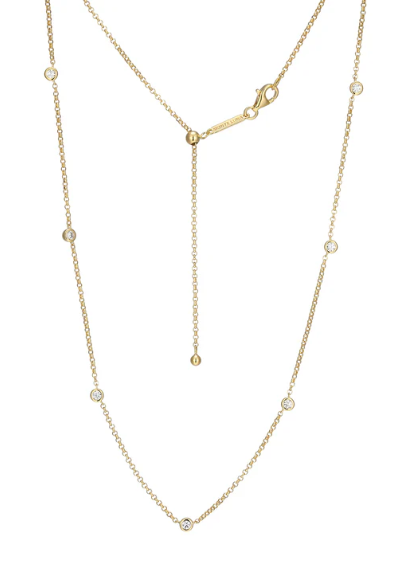 Station Lab-Created Diamond Necklace