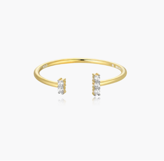Wide Parallel Open Ring