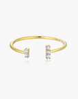 Wide Parallel Open Ring