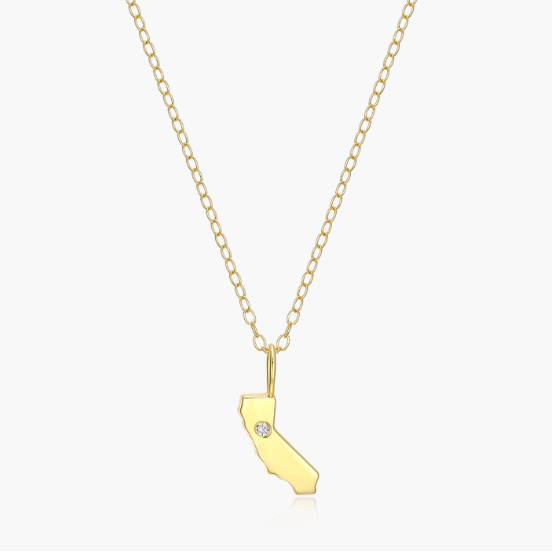 California State Diamond Necklace