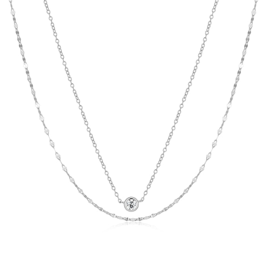 Lumachina &amp; Forzatina Double Chain Neck