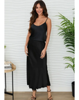 Adjustable Strap Silky Tank
