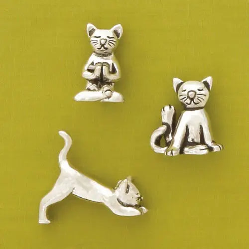 Mini Yoga Cats 3 Piece Set