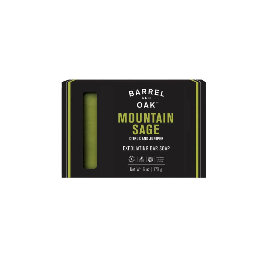 Exfoliating Bar Soap Mountain Sage