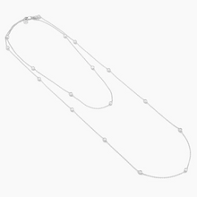 Load image into Gallery viewer, Dot To Dot Chain Necklace Silver