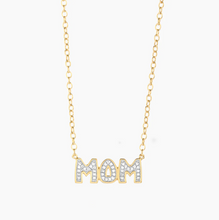 Load image into Gallery viewer, Best Mom in the World Pendnt Necklace