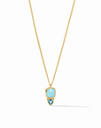 Aquitaine Delicate Necklace - Capri Blue