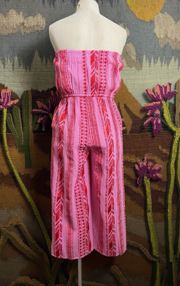 Strapless Jumper Red