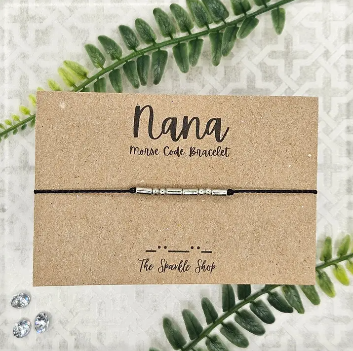 Nana Morse Code Bracelet