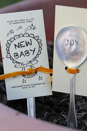 Newborn Seed Paper + Garden Mar New Baby