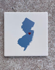 New Jersey Coasters Jersey State