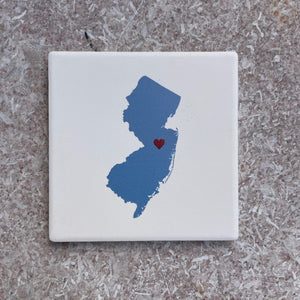 New Jersey Coasters Jersey State