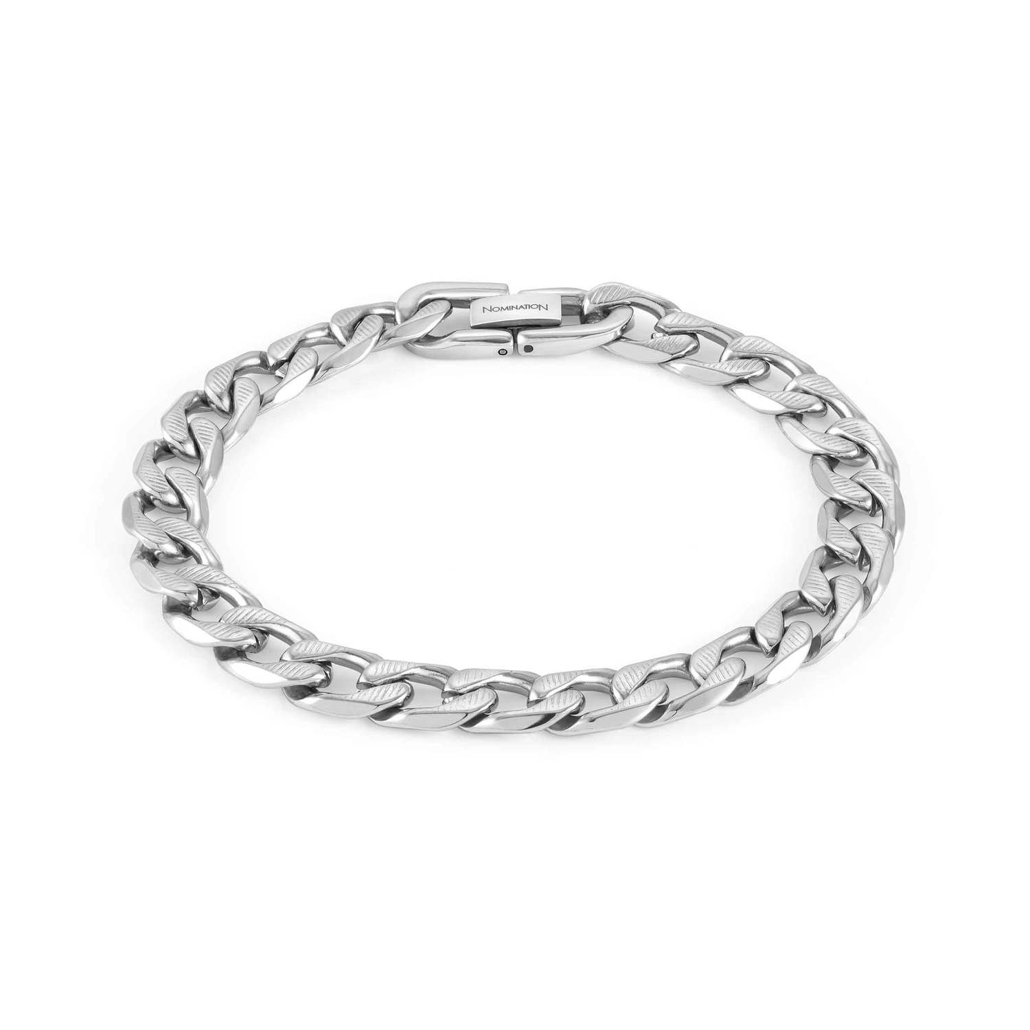 B-YOND Mens Bracelet - Striped Curb