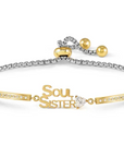 Milleluci Soul Sister Gold CZ Bracelet