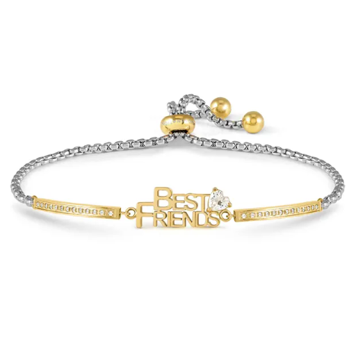 Milleluci Best Friends Gold CZ Bracelet