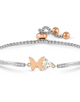 Milleluci CZ Heart & Butterfly RG