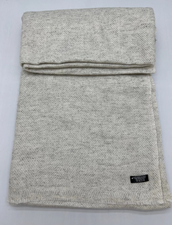 Cashmere Blanket - Light Grey