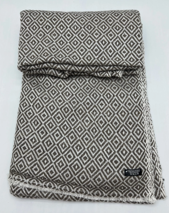 Cashmere Blanket - Camel Brown