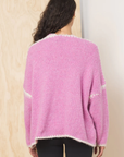 Pink Tie Front Cardigan