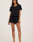 Rib Knit Tee